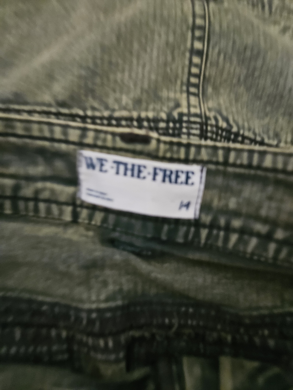 Free People Hot In It Olive Green Cargo Crop Pants - Picture 4 of 9